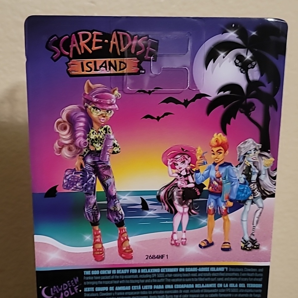 Monster High Doll. Clawden Wolf - Picture 4 of 4